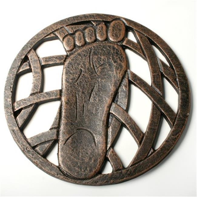 Oakland Living Corporation Oakland Living 5091-AB - Left Big Foot Stepping Stone - Antique Bronze 5091-AB - main
